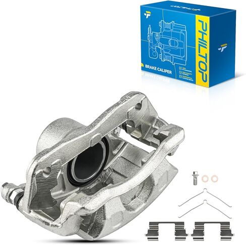 PHILTOP Brake Caliper Front Compatible with 2002-2004 Honda CR-V, 2003-2011 Honda Element, 19-B2662, 19-B2663 in Kuwait