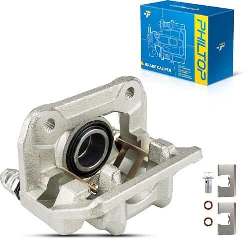 PHILTOP Brake Caliper Front Compatible with 2002-2004 Honda CR-V, 2003-2011 Honda Element, 19-B2662, 19-B2663 in Kuwait