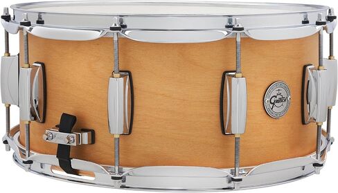 Gretsch Drums Birch Snare Drum - 6.5 inches x 14 inches, Satin Natural in Saudi Arabia