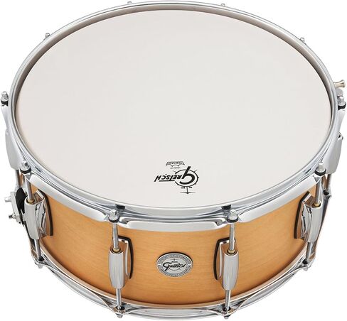 Gretsch Drums Birch Snare Drum - 6.5 inches x 14 inches, Satin Natural in Saudi Arabia