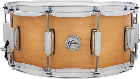 Gretsch Drums Birch Snare Drum - 6.5 inches x 14 inches, Satin Natural in Saudi Arabia