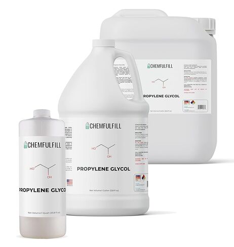 Chemfulfill Propylene Glycol - High Purity Industrial PG (Propane-1,2-diol) (5-Gallon (640 fl oz)) in Kuwait