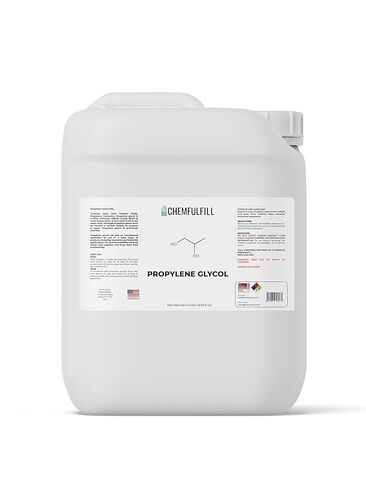 Chemfulfill Propylene Glycol - High Purity Industrial PG (Propane-1,2-diol) (5-Gallon (640 fl oz)) in Kuwait