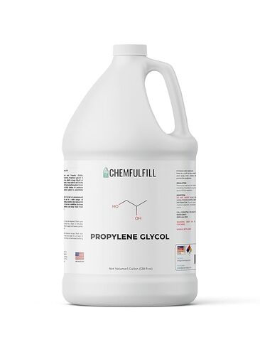 Chemfulfill Propylene Glycol - High Purity Industrial PG (Propane-1,2-diol) (5-Gallon (640 fl oz)) in Kuwait