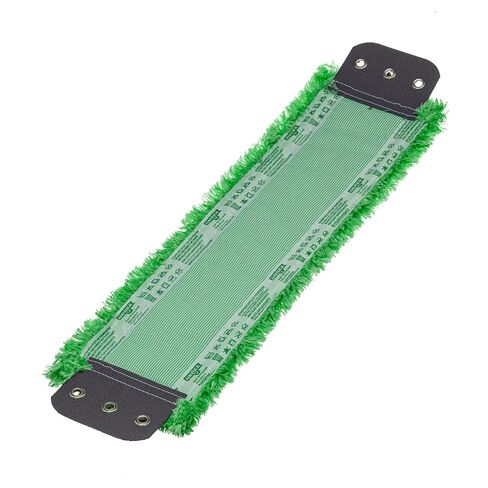 Unger Commercial SmartColor MicroMop 15.0, 16" Wet Dry Microfiber Mop Pad, Reusable - Heavy-Duty Floor Cleaning for Stone & Tile Floors, Green - MM400 in Saudi Arabia