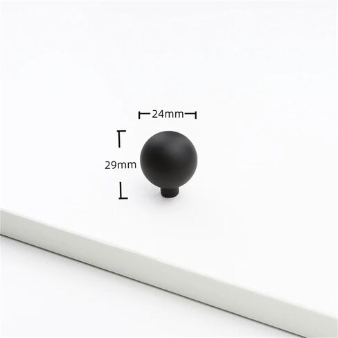 الصلبة كابينة سبائك الزنك مقابض لقطع الأثاث درج باب المطبخ الأجهزة 1 قطعة (RZ025-أسود) in Kuwait