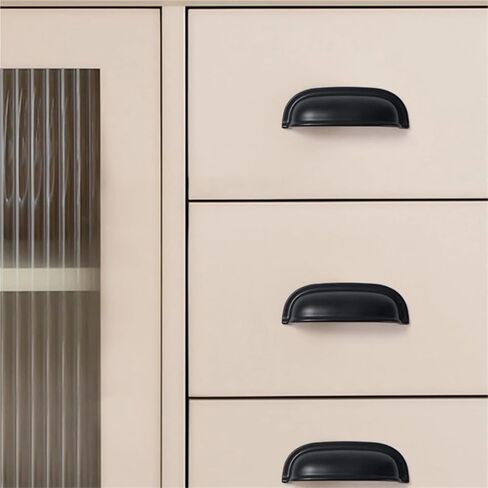 Pulls Handle Solid Zinc Alloy Semicircle Cabinet Handles Wardrobe Drawer Kitchen Furniture 1Pcs(Bright Gold) in Kuwait