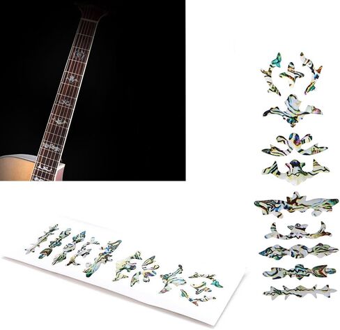Guitar Inlay Sticker Fretboard Marker Fingerboard Decals for Electric Acoustic Classical Guitar Bass Ukulele Accessories in Kuwait