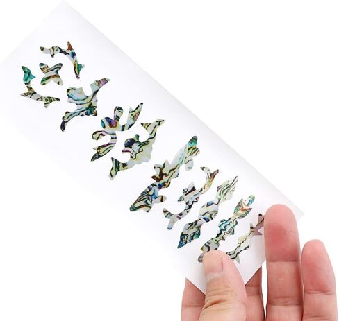 Guitar Inlay Sticker Fretboard Marker Fingerboard Decals for Electric Acoustic Classical Guitar Bass Ukulele Accessories in Kuwait