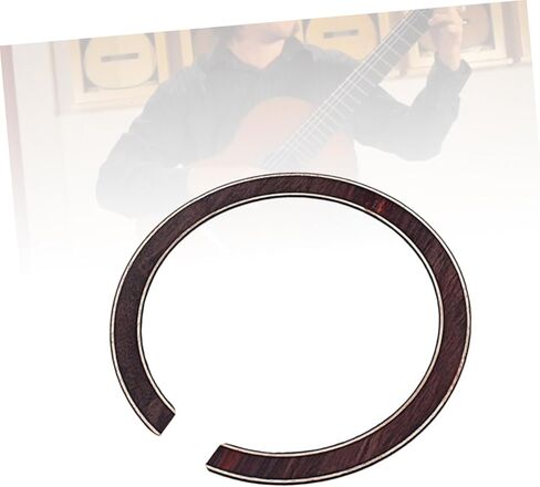 ملصق Vaguelly Guitar Rosette شرائط منحنية مغلفة لترصيع فتحة الصوت، سهل الاستخدام، لا يسبب ضررًا لصوت الجيتار، الحفاظ على الألوان النابضة بالحياة in Saudi Arabia