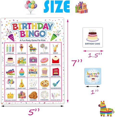 لعبة عيد ميلاد بينجو للأطفال، 24 لاعبًا، بطاقات لوحة بينجو مثالية للأطفال وحفلات أعياد الميلاد السعيدة والفصول الدراسية والعائلية الكبيرة وألعاب المجموعات الليلية والحفلات الليلية in Kuwait