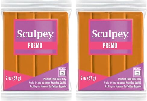 Polyform Sculpey Premo Polymer Oven-Bake Clay, Opal, Non Toxic, 2 oz. bar, Great for jewelry making, holiday, DIY, mixed media and home décor projects. Premium clay great for clayers and artists. in Kuwait