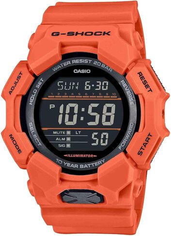 Casio G-Shock Black Resin Digital 10 سنوات بطارية الساعة GD-010-1CR in Kuwait