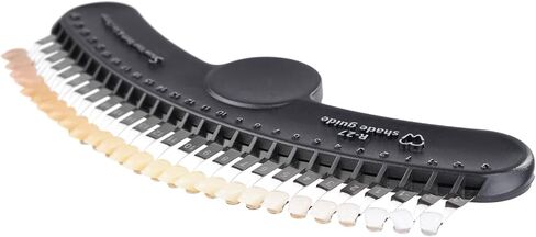 Teeth Shade Guide 3D R-27 Tooth Whitening Shade Chart with 27 Colors for Dentist Tracking Teeth Whitening Course in Kuwait