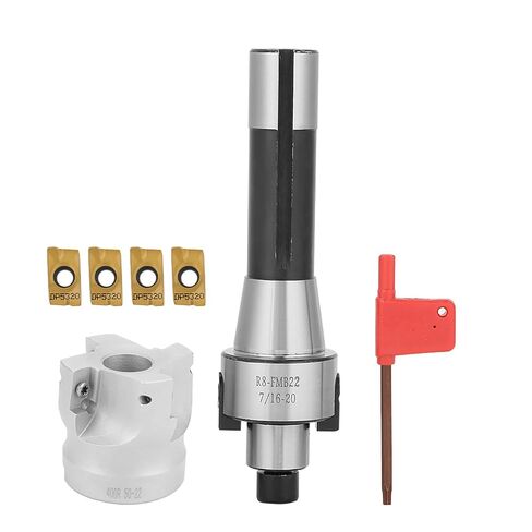 R8 FMB22 عرقوب الوجه شل مطحنة أربور 400R 50 مللي متر الوجه نهاية مطحنة القاطع مع شفرات سبائك الصلب عالية الكربون لقطع الصفائح المعدنية in Saudi Arabia