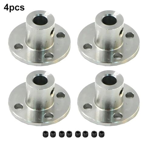 4PCS Screws Flange Coupling 22x22x12mm 6mm Inner Diameter in Saudi Arabia