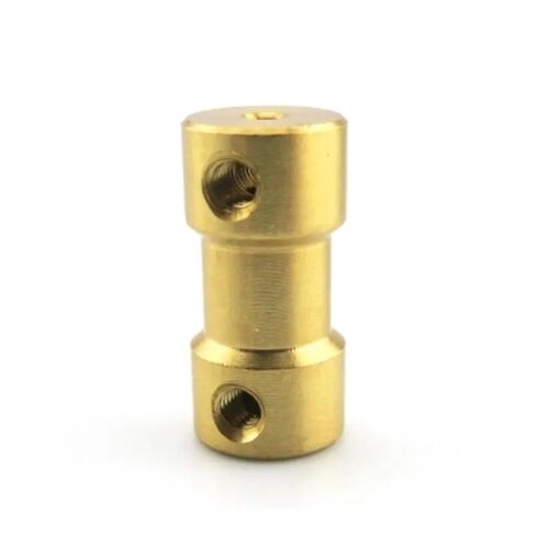 1pc 26 Kinds Brass Shaft Coupler Coupling Shaft Motor Coupler Motor Connector(32mm) in Saudi Arabia