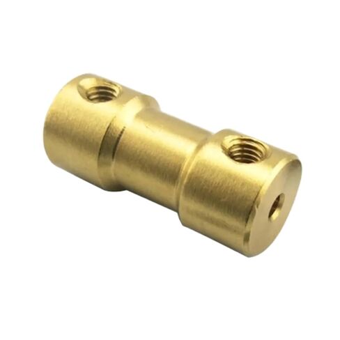 1pc 26 Kinds Brass Shaft Coupler Coupling Shaft Motor Coupler Motor Connector(32mm) in Saudi Arabia