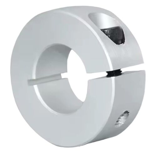 Double Split Clamp Shaft Collar, Open Type Aluminum Shaft Collar with Slit Multiple Sizes for Machinery(8-25-8) in Kuwait