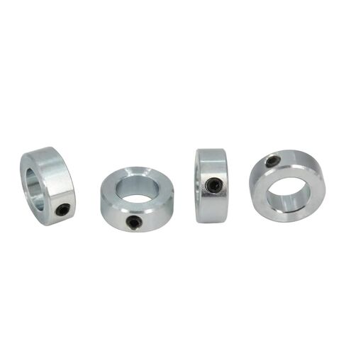 8pcs/Pack 1/2 Bore Shaft Collars Sets-Screw Style Zinc Plated Solid Steel Lock with 1 Outer Diameter and 7/16 Width in Saudi Arabia
