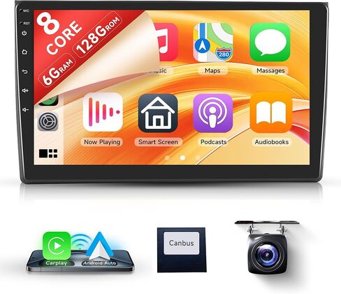2G 64G Android Car Stereo لـ Audi A4/S4/RS4 (2002-2007) SEAT EXEO (2008-2012) Wireless Carplay Android Auto ، وحدة شاشة تعمل باللمس 9 ' in Kuwait