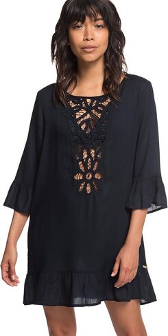 Roxy womens Evening Delight Dress, Mood Indigo Seaside Tropics, Small US in Saudi Arabia