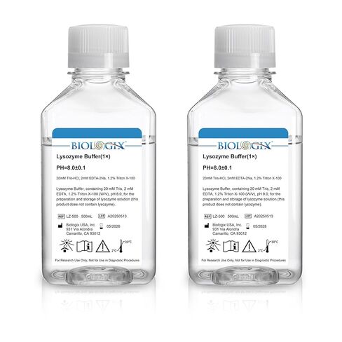 Lab Lysozyme Buffer 1×, pH 8.0, 1×Concentrate, 500ml/Bottle in Saudi Arabia