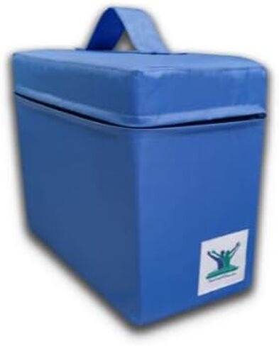 كتلة إسفنجية صغيرة خالية من الألم في وضعية البحر/وسادة وحزام أكوا للشفاء/حزمة حزام يوجا - كتلة محسنة تحطم الرقم القياسي - مع مقبض عملي وسحاب مقاوم للماء - أفضل حزام مع إبزيم بلاستيكي قوي. in Kuwait