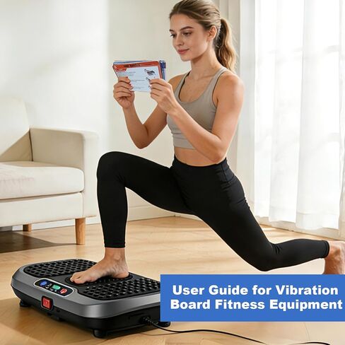بطاقات مخطط التمرين بلوحة الاهتزاز، 5 بطاقات دليل مزدوجة الجوانب مع سجل تدريب لمدة 30 يومًا، مجموعة روتين اللياقة البدنية المحمولة للاستخدام المنزلي، ملحقات تتبع فقدان الوزن والتمارين الرياضية in Kuwait