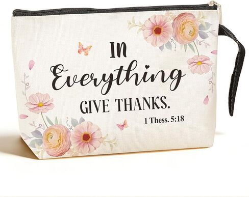 هدايا مسيحية ملهمة للنساء حقيبة ماكياج هدايا دينية تحفيزية ماكياج سستة الحقيبة حقيبة الكتاب المقدس الآية حقيبة مستحضرات التجميل الكتاب المقدس هدايا عيد الميلاد حقيبة العناية بالبشرة للسيدة المعلم in Kuwait