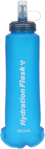 JEELAD Soft Folding Water Bottles, TPU Running Hydration Flask Ideal for Hiking Cycling Climbing in Kuwait