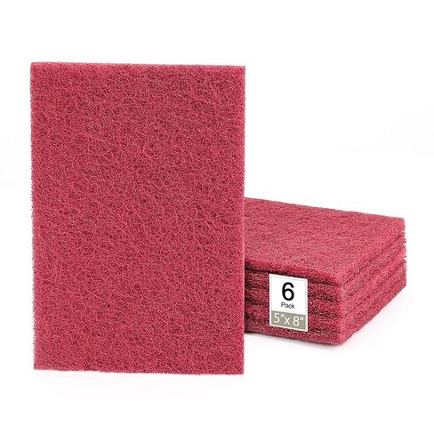 وسادة جرجر مقاس 12.7 سم × 20.32 سم كستنائي مكونة من 6 قطع - الجرجر، والتجفيف، والصنفرة، وخدش التصاق إعداد الطلاء التمهيدي - إعداد السطح لأعمال النجارة في هياكل السيارات والسيارات 7447 in Kuwait