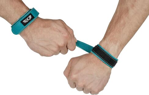 WARM BODY COLD MIND Leather Wrist Wraps for Weightlifting, Powerlifting, Gym – Heavy Duty Wrist Straps for Strength Training, for Men & Women in Saudi Arabia