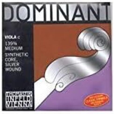 Thomastik-Infeld 139.34 سلسلة فيولا المهيمنة، سلسلة C واحدة، 139.34، جرح فضي، توتر متوسط، مقاس 3/4 in Saudi Arabia