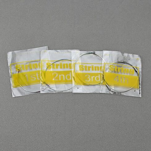 PURPLELILY Viola Strings Full Set (A-D-G-C) Steel Core Nickel-Chromium Wound With Nickel-plated Ballhead For 1st-4th Viola Viola String Full Set Viola String Set Viola Accessories Kit For Beginners in Kuwait