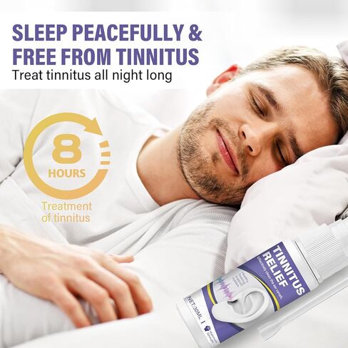 تخفيف طنين الأذن من طنين الأذن، رذاذ طنين الأذن، تقليل ضوضاء الأذن وتحسين السمع، فعال في تقليل طنين الأذن، 1.0 أونصة سائلة in Kuwait