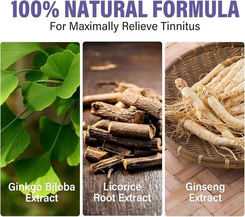 تخفيف طنين الأذن من طنين الأذن، رذاذ طنين الأذن، تقليل ضوضاء الأذن وتحسين السمع، فعال في تقليل طنين الأذن، 1.0 أونصة سائلة in Kuwait