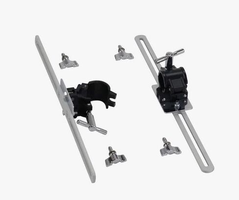 أذرع تثبيت محطة عمل Gibraltar RKTT-ARMS مع أجهزة التثبيت، تثبت سطح الطاولة RKTT بأنبوب أفقي، مع أربعة حوامل وغسالات لولبية ذات أجنحة in Saudi Arabia