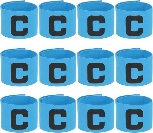 YOKIVE Captain Armbands, Elastic Armband Soccer Captain C Arm Band, Great for Youth Adult Football, Basketball Player in Kuwait
