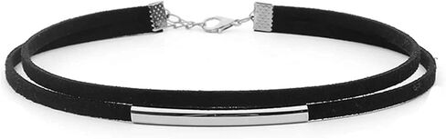 Shegirl Black Collar Necklace Velvet Choker Necklaces Fashion Punk Jewelry for Women and Girls in Kuwait