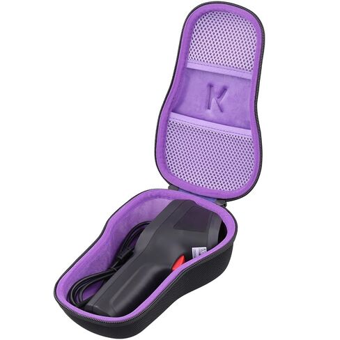 حافظة صلبة من khanka لكاميرا التصوير الحراري TOPDON TC004 Mini/HSFTOOLS HF96 / HF96V، حقيبة تخزين واقية محمولة متوافقة مع HSFTOOLS HF96/ HF96V والملحقات (الجراب فقط) - أسود in Saudi Arabia