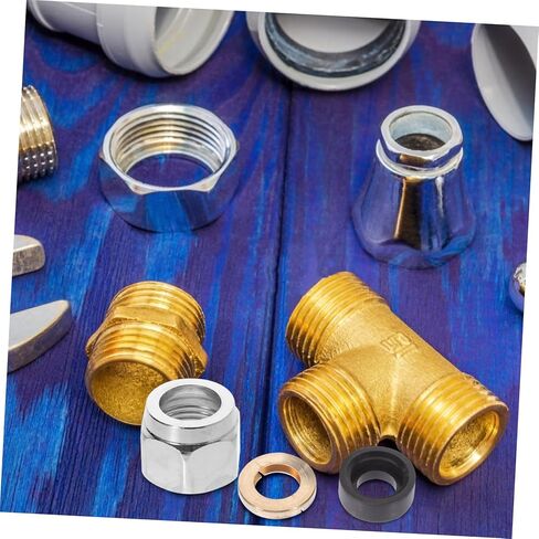 10 عبوات من موصلات الغاز المتوهجة المصنوعة من الفولاذ المقاوم للصدأ وصواميل مضيئة وبنية سميكة سهلة التركيب وتركيب الأنبوب in Kuwait