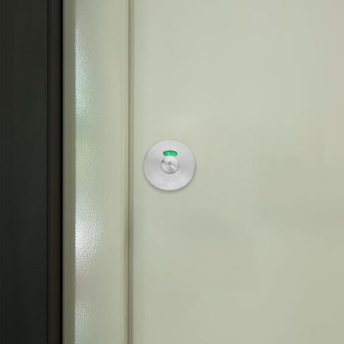 Public Restroom Toilet Door Lock with Privacy Indicator, 304 Stainless Steel Stall Partition Lock, Vacant Occupied Sign Latch for Bathroom Privacy and Security in Kuwait