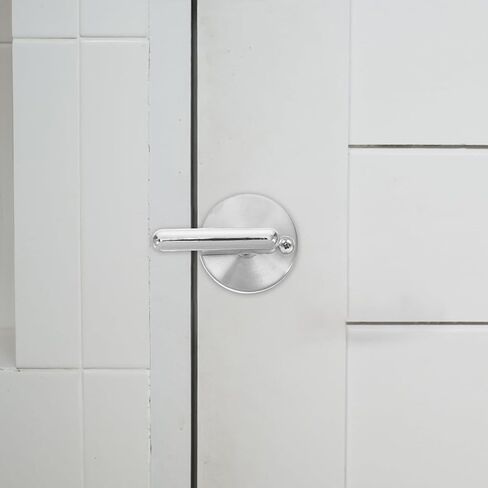 Public Restroom Toilet Door Lock with Privacy Indicator, 304 Stainless Steel Stall Partition Lock, Vacant Occupied Sign Latch for Bathroom Privacy and Security in Kuwait