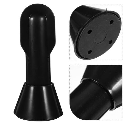 BESTYASH 2pcs Adjustable Plastic Support Feet for Toilet Room Partition Hardware Restroom Partition Fittings Bracket Public Bathroom Stall Support Accessory in Saudi Arabia