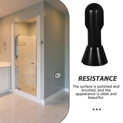 BESTYASH 2pcs Adjustable Plastic Support Feet for Toilet Room Partition Hardware Restroom Partition Fittings Bracket Public Bathroom Stall Support Accessory in Saudi Arabia