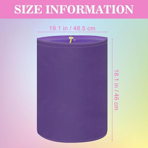 1Pcs 5 Gallon Filter Bags, Windspeed Oxford Cloth All-Mesh Filter Bags for 5 Gallon Bucket with Filter Screen and Storage Pouch (Purple(25 Micron)) in Kuwait
