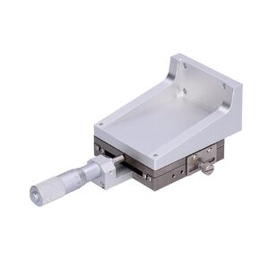 Sliding Table, Aluminum Alloy ZAxes Slide Table with Gear Rotation Handle, Manual Trimming Platform for Optical Experiment Measurement Precise Positioning in Kuwait