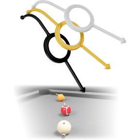 CRICAL 3-Pack Billiards Aiming Trainer, Pool Cue Aiming Aid for Precision Practice and Skill Development, Designed for Beginners and All Players Practicing Pool in Kuwait