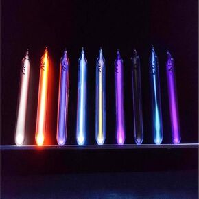 2024 Rare Luminous Gas Elements, Ideal for Teaching, DIY, Purity 99.9%, Including Argon, Krypton, Helium, Neon, Xenon, Nitrogen, Oxygen, Carbon Dioxide, Air in Saudi Arabia